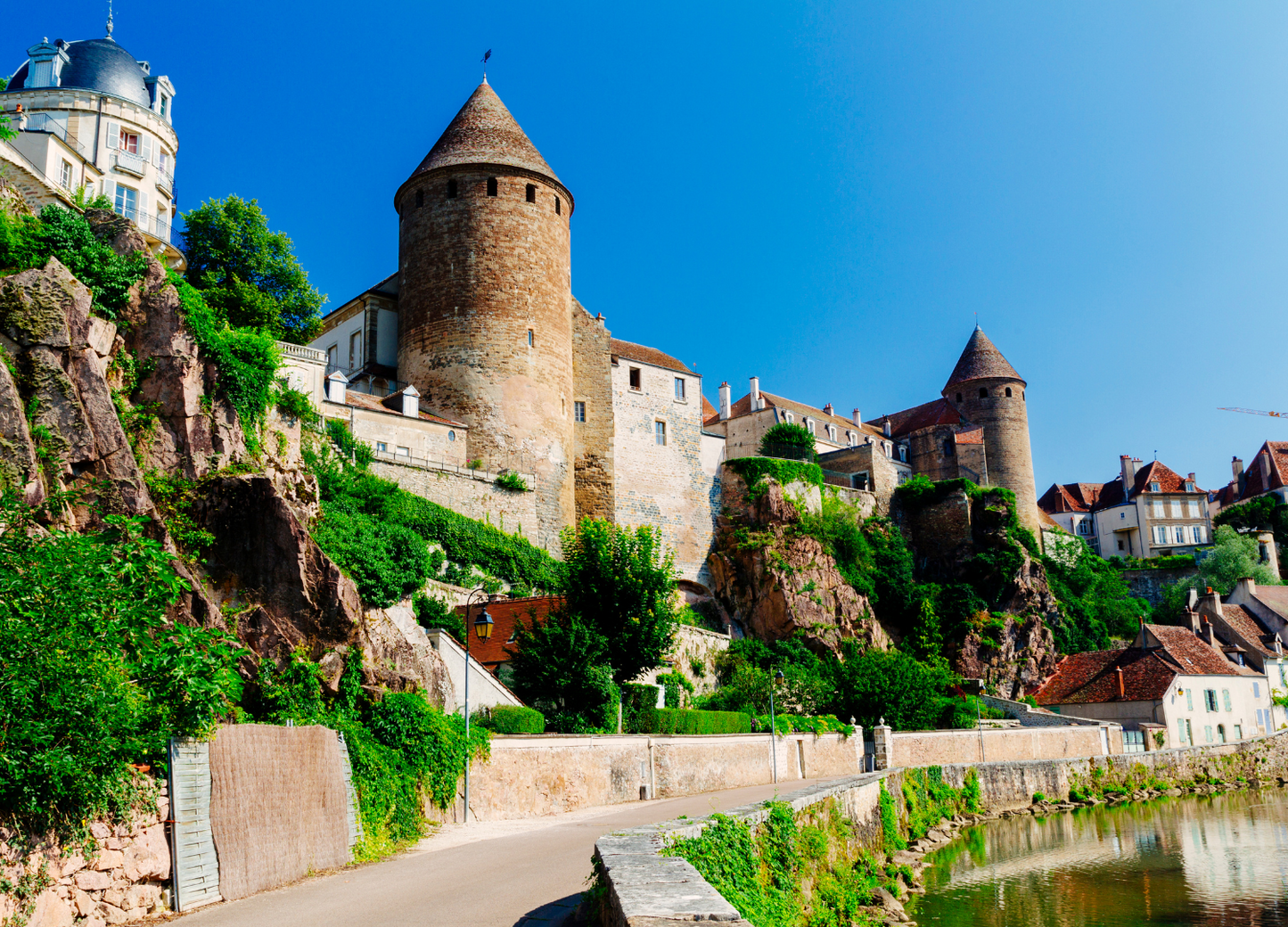 Costa Azul y Borgoña