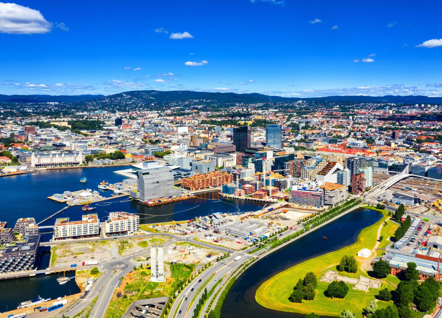 Bellezas de Noruega fin Oslo