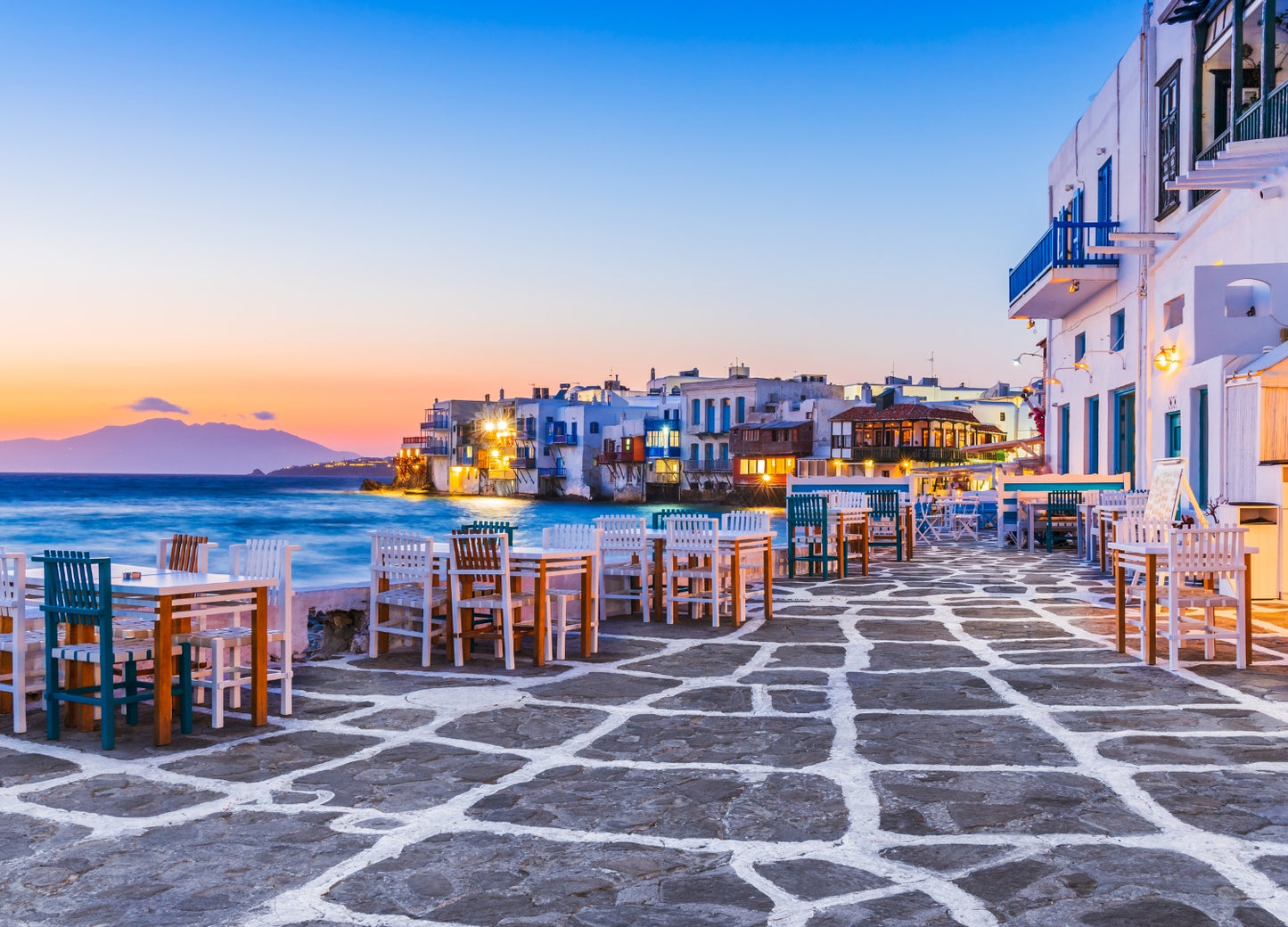 Miconos y Santorini