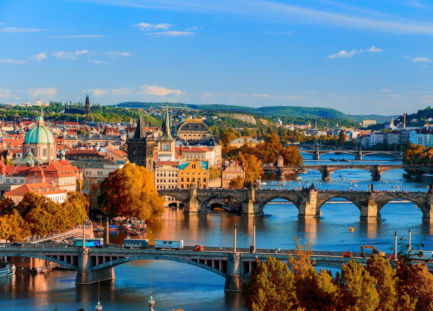 Praga, Budapest
