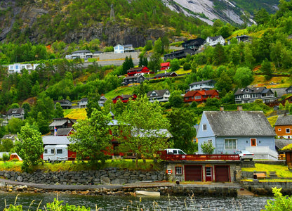 Bellezas de Noruega fin Oslo