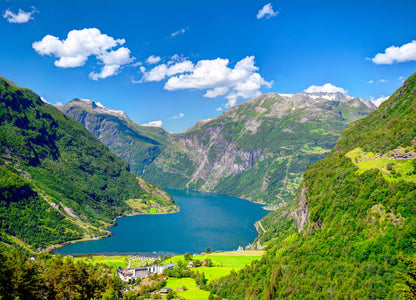 Bellezas de Noruega fin Oslo